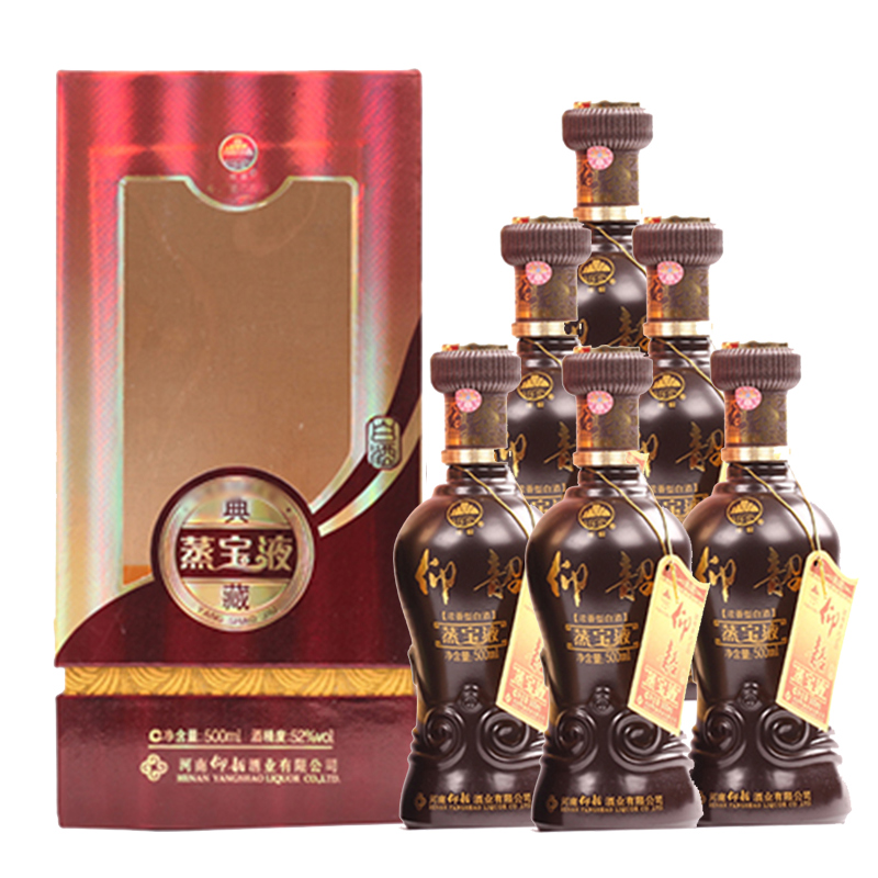 52°仰韶蒸宝液典藏500ml（6瓶装）