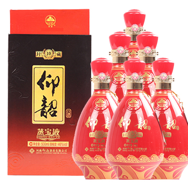 46°仰韶蒸宝液封藏（10）500ml（6瓶装）