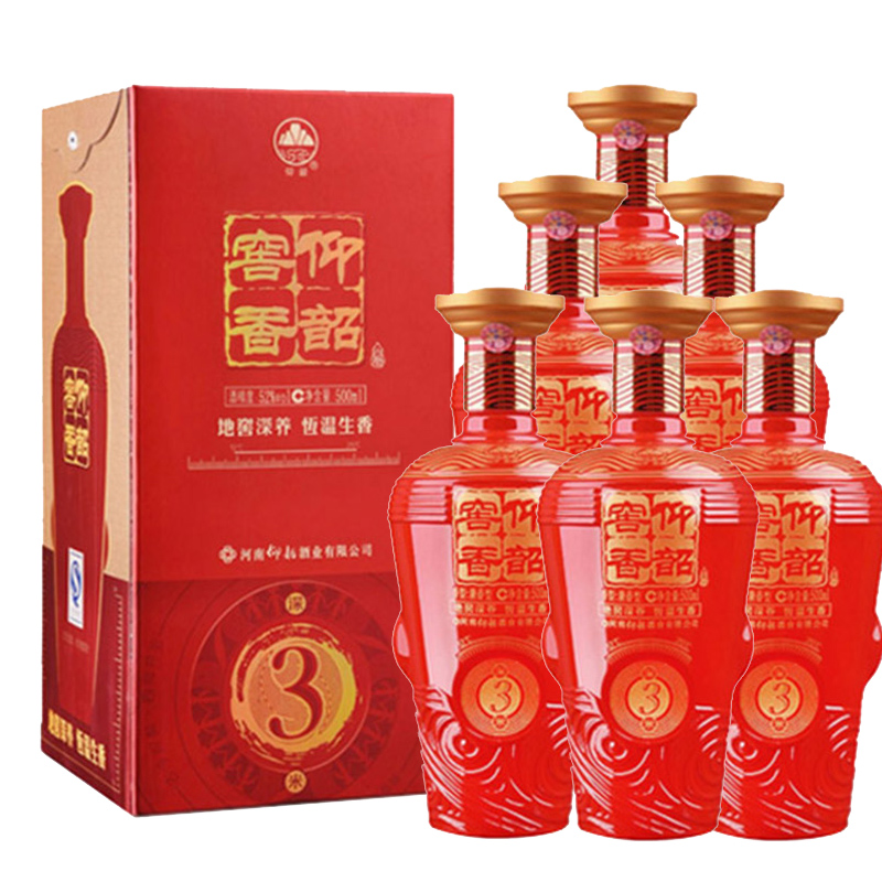 52°仰韶窖香深3米500ml 6瓶整箱