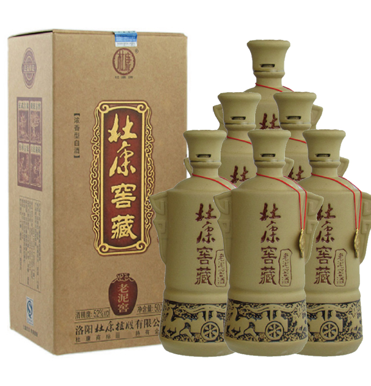 42°杜康窖藏老泥窖500ml（6瓶装）