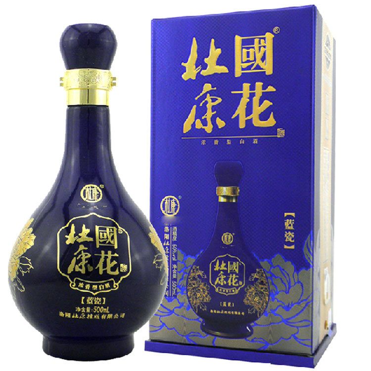 50°杜康国花蓝瓷500ml