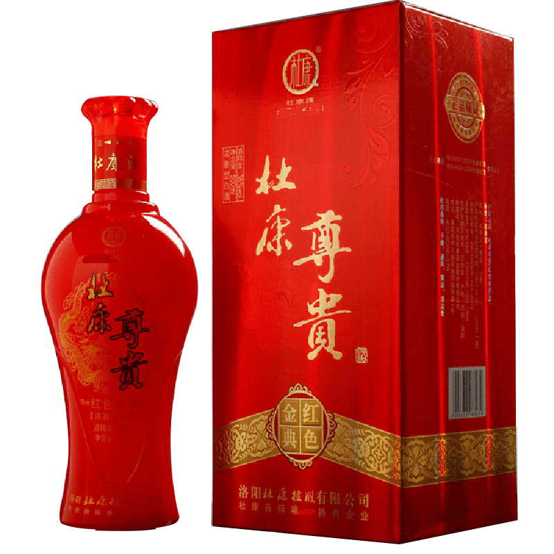 38°杜康尊贵红色金典500ml