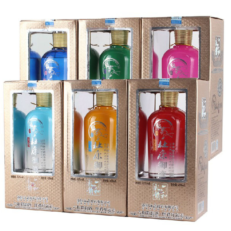 52°杜康御液六合彩韵酒450ml*6
