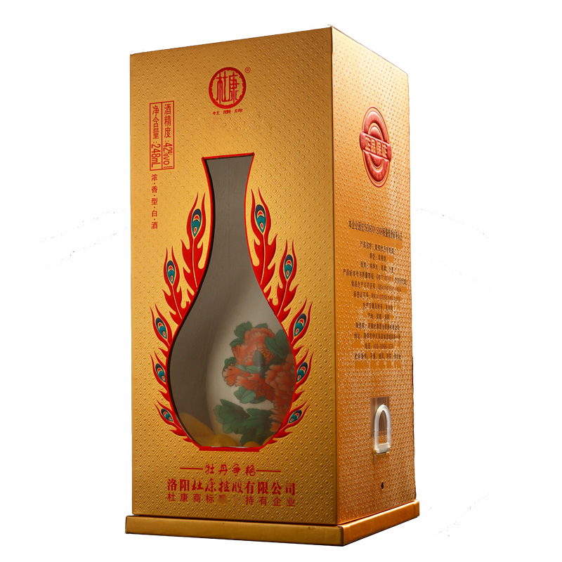 42度杜康酒牡丹争艳248ml