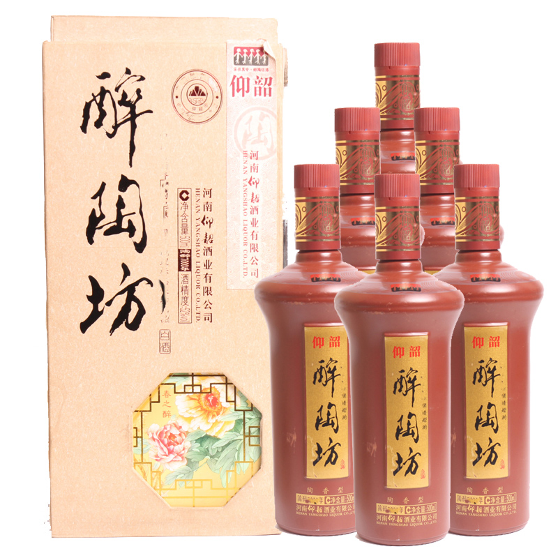 52°仰韶醉陶坊春之醉陶香型500ml（6瓶装）