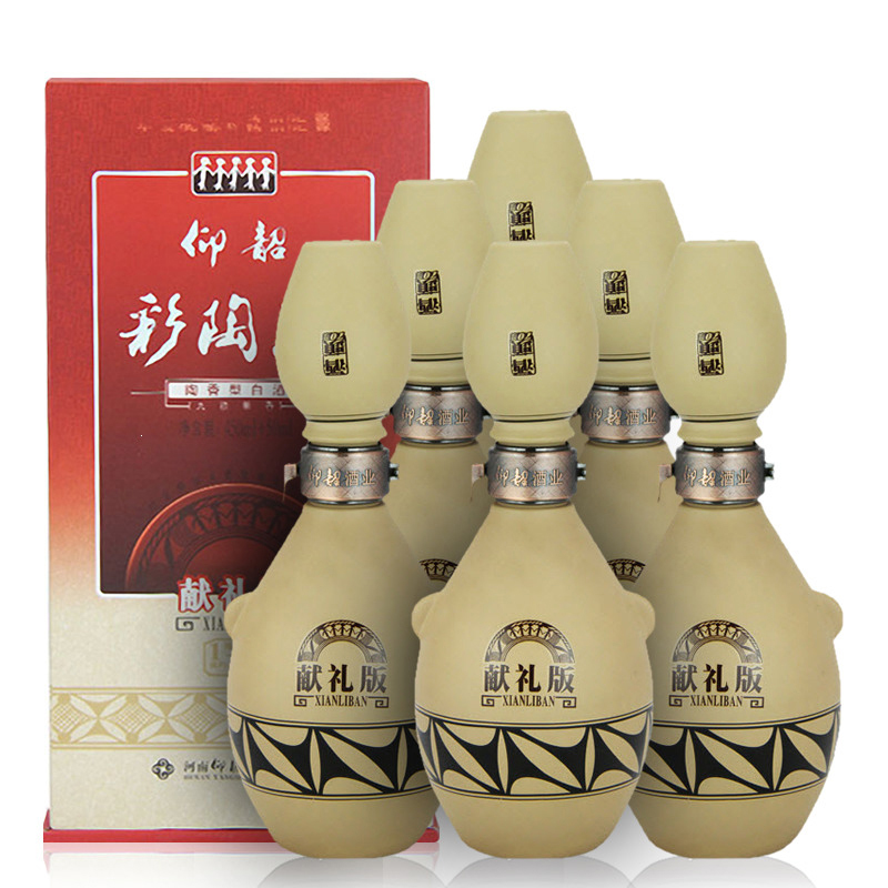 （46°+70°）仰韶彩陶坊献礼版（450ml+50ml）（6瓶装）