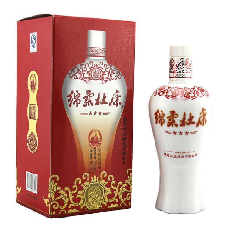 50°杜康酒绵柔杜康三星500ml