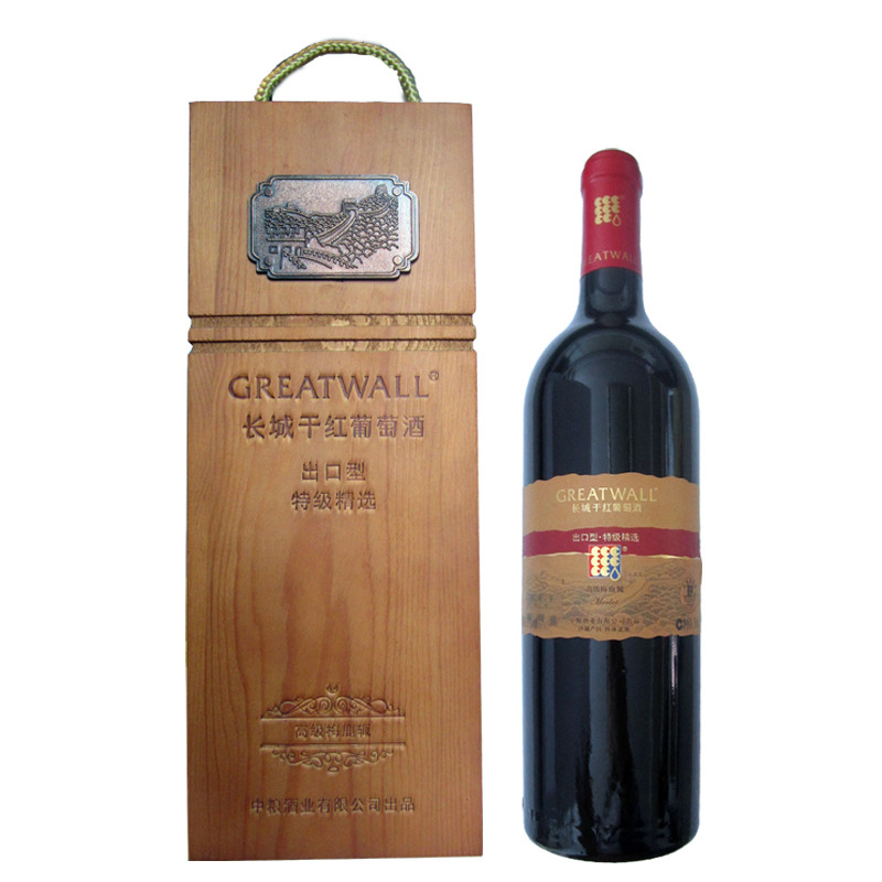 13°中粮长城出口型特级精选梅鹿辄干红750ml
