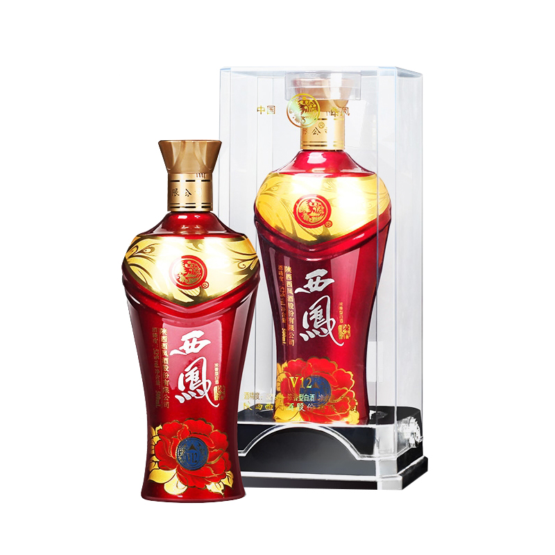 52°西凤陈酒v12白酒500ml