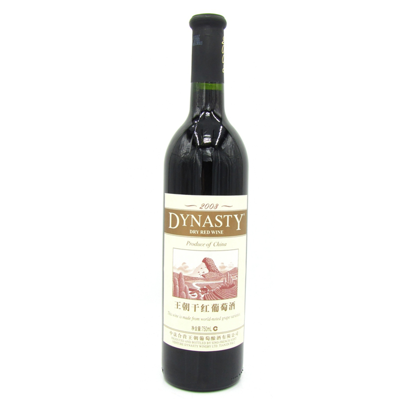 12°王朝2003干红葡萄酒750ml