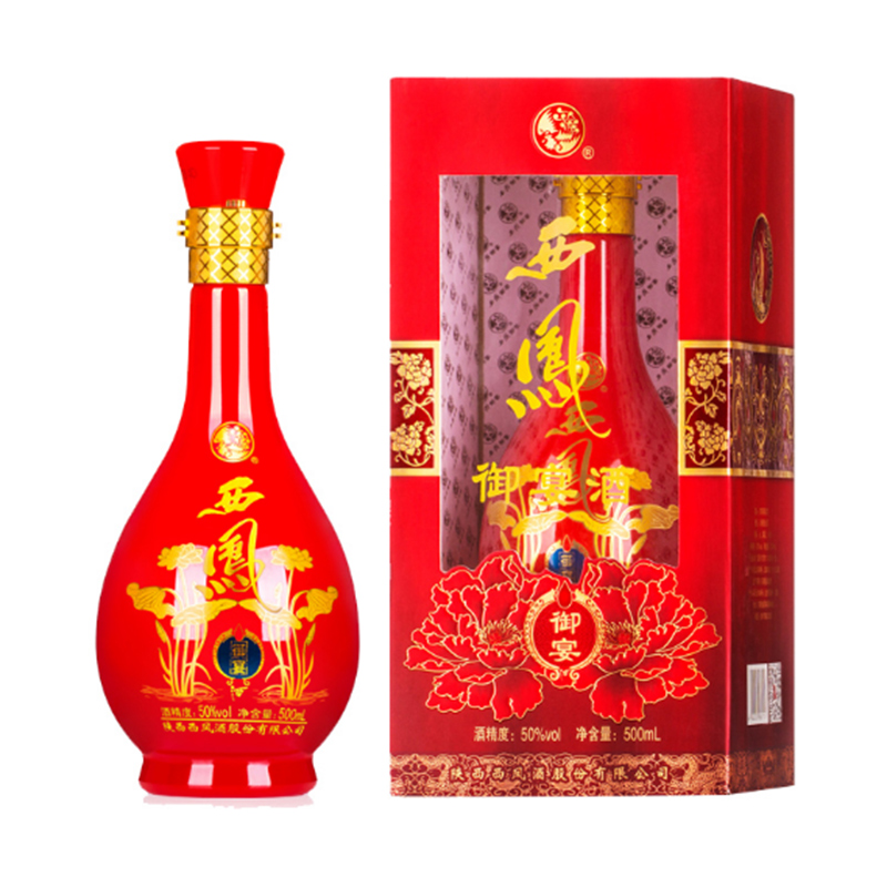 50°西凤酒御宴浓香型白酒500ml
