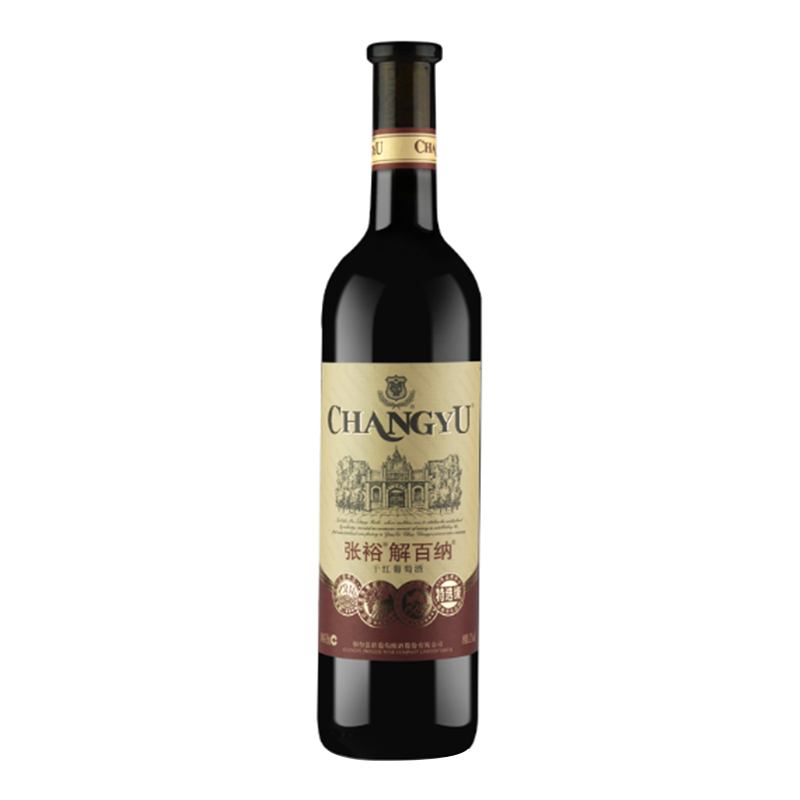 12°张裕蛇龙珠特选级解百纳干红葡萄酒750ml