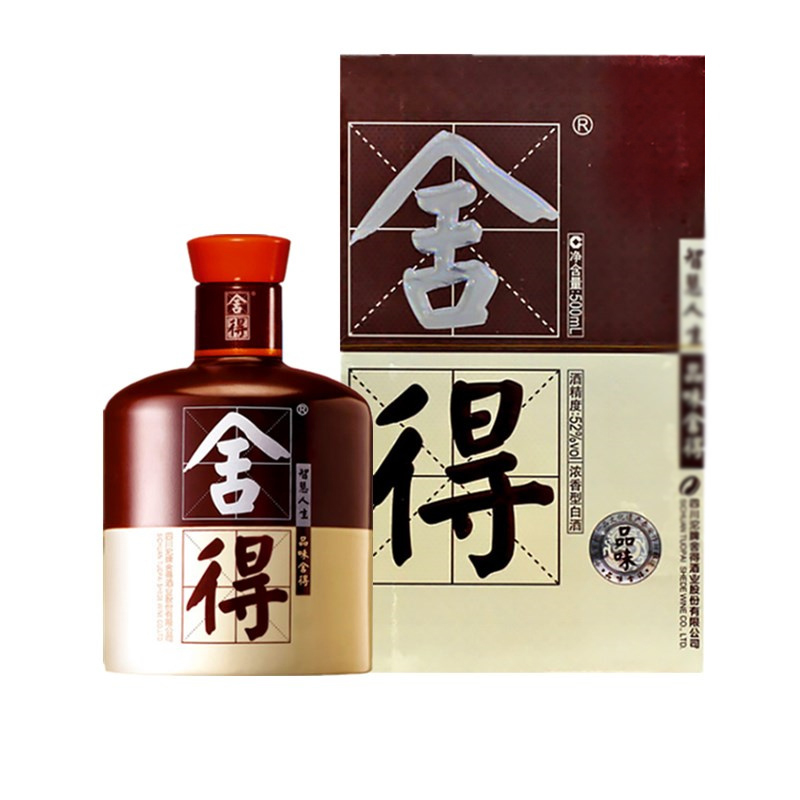 52°品味舍得浓香型白酒500ml