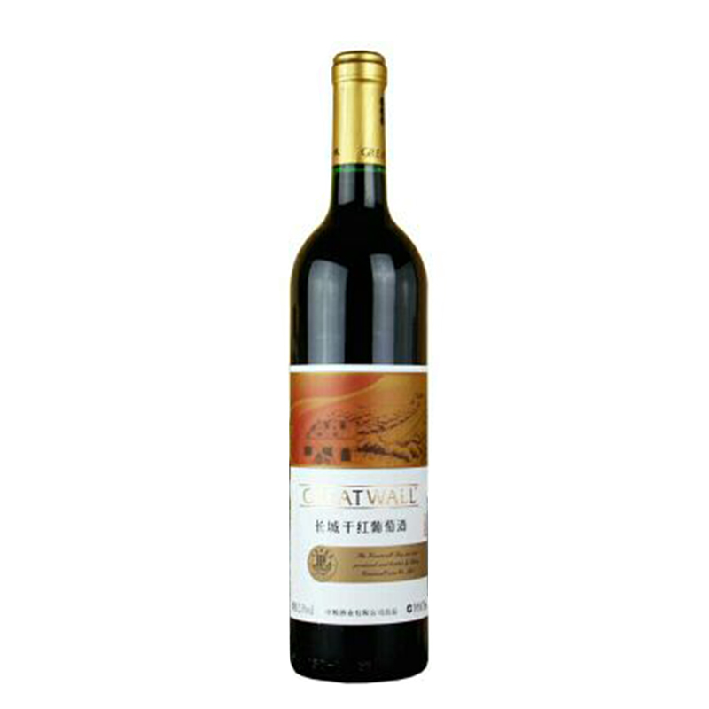 12.5°中粮长城金冠干红葡萄酒750ml