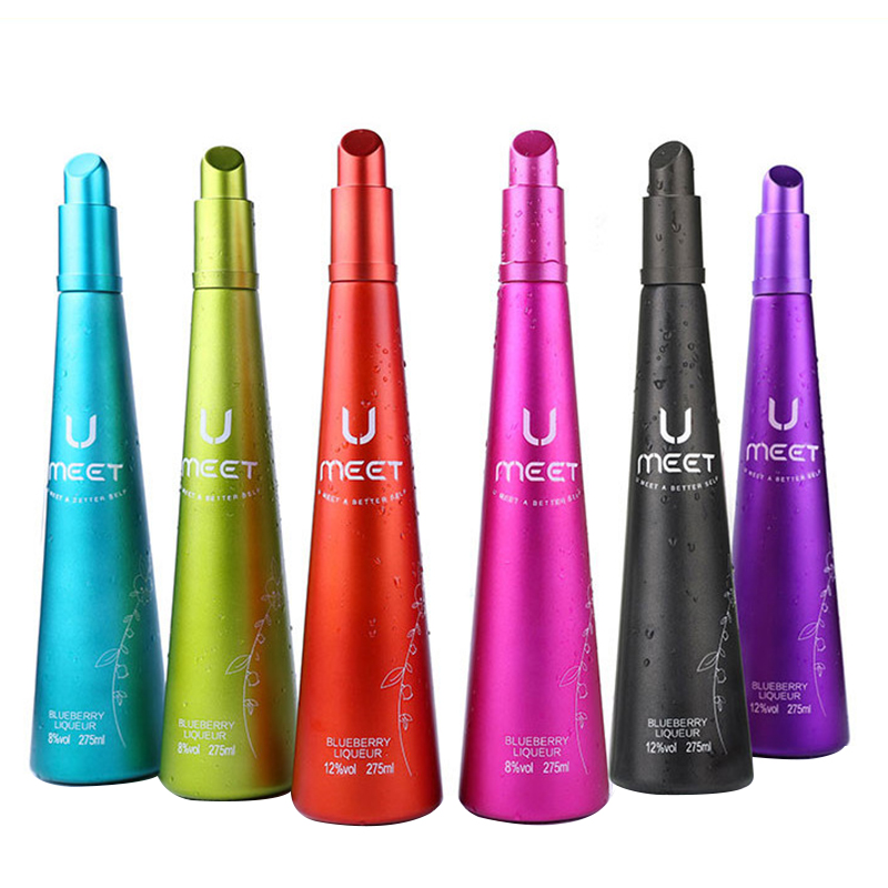 umeet 悠蜜·茅台伴侣蓝莓利口酒6色组合装275ml（6瓶装）