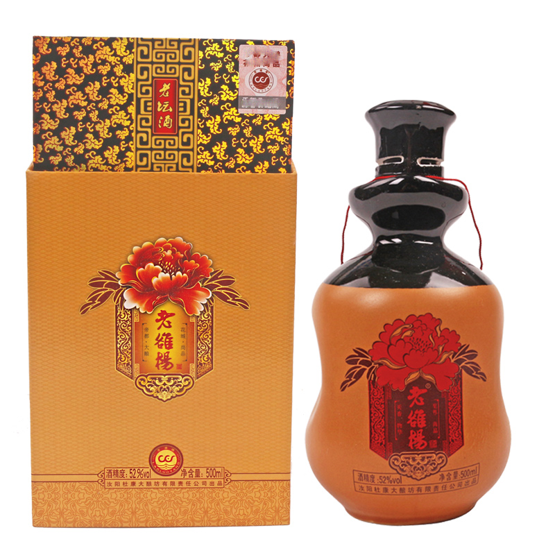 52°杜康村老雒楊老坛酒500ml
