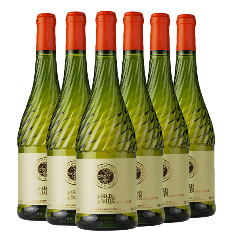 10.5°张裕贵馥晚采甜白葡萄酒750ml（6瓶装）
