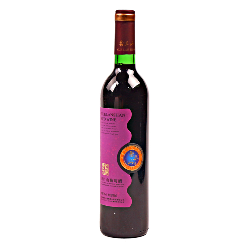 7°雪兰山欢乐时光原汁山葡萄酒750ml