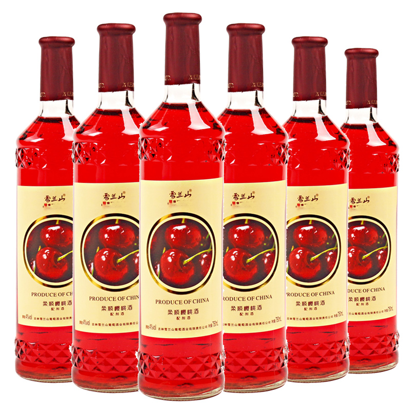 4°雪兰山柔顺樱桃酒750ml（6瓶装）