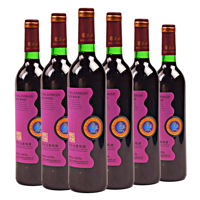 7°雪兰山欢乐时光原汁山葡萄酒750ml（6瓶装）