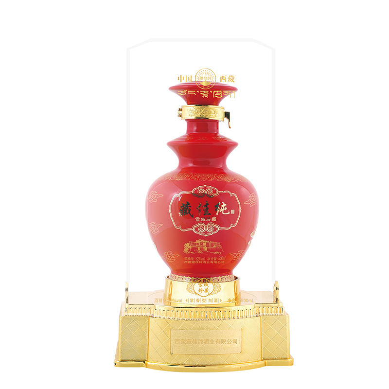 52°藏佳纯雪域珍藏青稞酒500ml