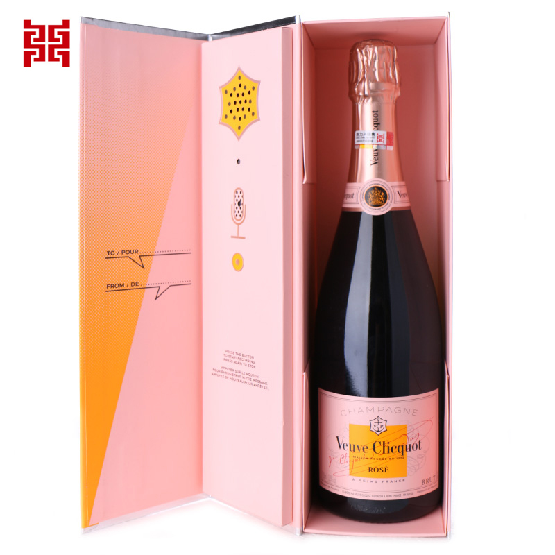 凯歌粉红香槟“语爱”礼盒750ml