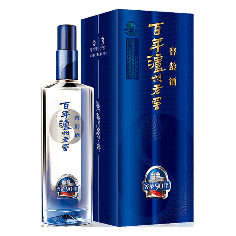 52°泸州老窖窖龄酒（90）浓香型白酒500ml