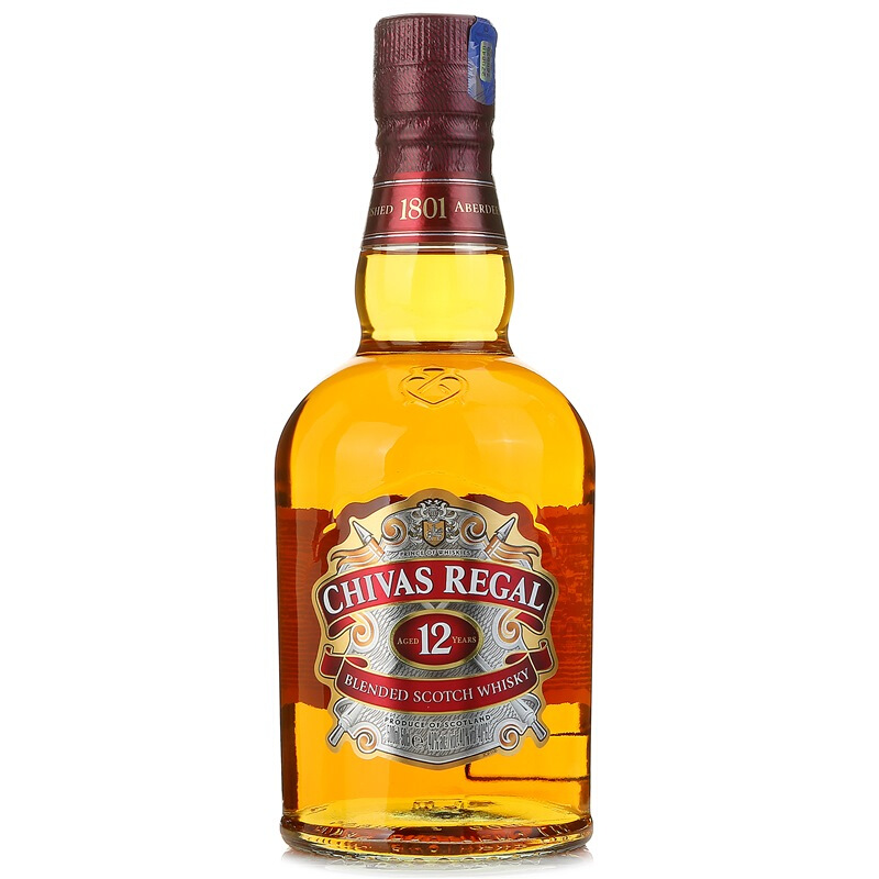 40°英国芝华士（Chivas）12年苏格兰威士忌进口洋酒500ml