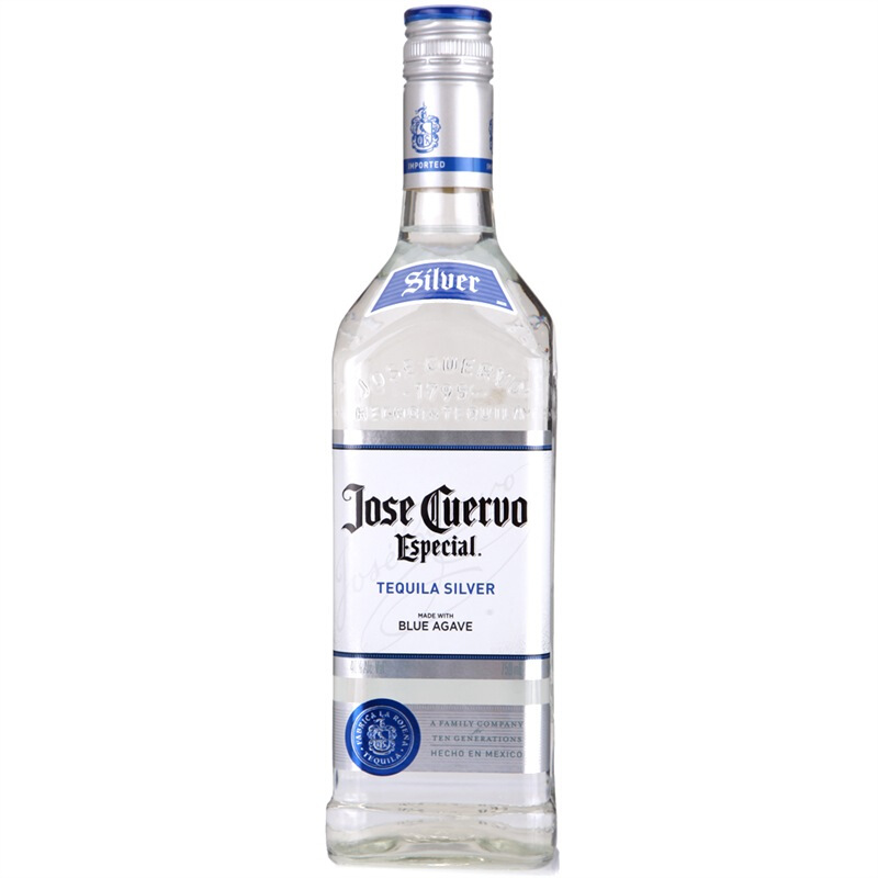 40°墨西哥豪帅快活（Jose Cuervo）特醇银标龙舌兰酒 进口洋酒鸡尾酒750ml